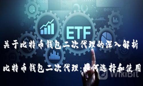 关于比特币钱包二次代理的深入解析

比特币钱包二次代理：如何选择和使用