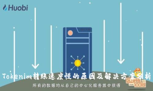 Tokenim转账速度慢的原因及解决方案分析